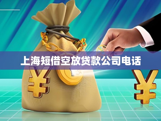 上海短借空放貸款公司電話