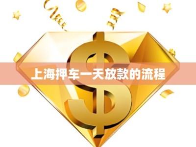 上海押車(chē)一天放款的流程