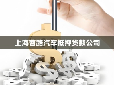 上海曹路汽車(chē)抵押貸款公司