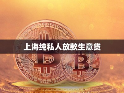 上海純私人放款生意貸